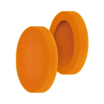 Koss 06 0082 Porta Pro Oversized Cushions - Turuncu (Aksesuar - Kişiselleştirme) | Büyük Boy (Oversized) Tasarım, Yumuşak Konfor Katmanı, Porta Pro Serisi Uyumlu | Ölçüler: 60 mm Çap